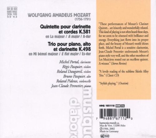 Mozart: Quintette pour clarinette - slide-1