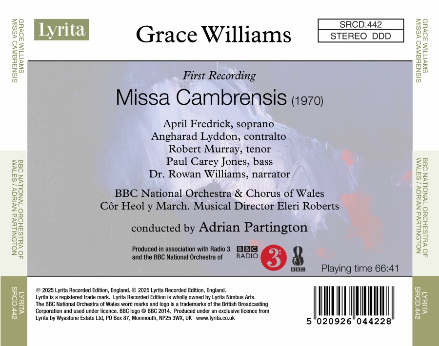 Williams: Missa Cambrensis - slide-1