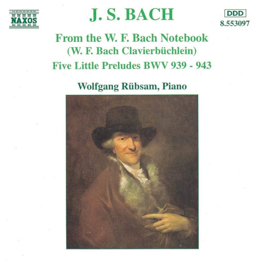 BACH: From the W.F. Bach Notebook, 5 Little Preludes