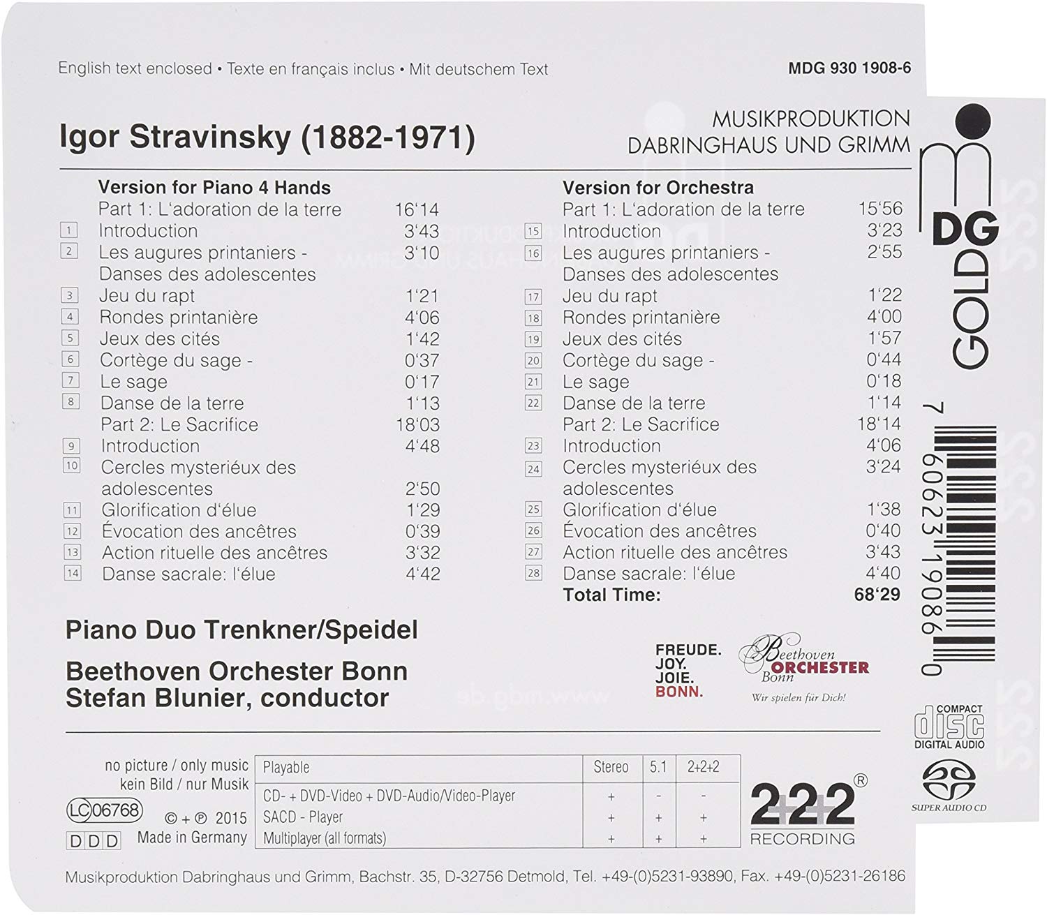 Stravinsky: Le Sacre du Printemps - slide-1