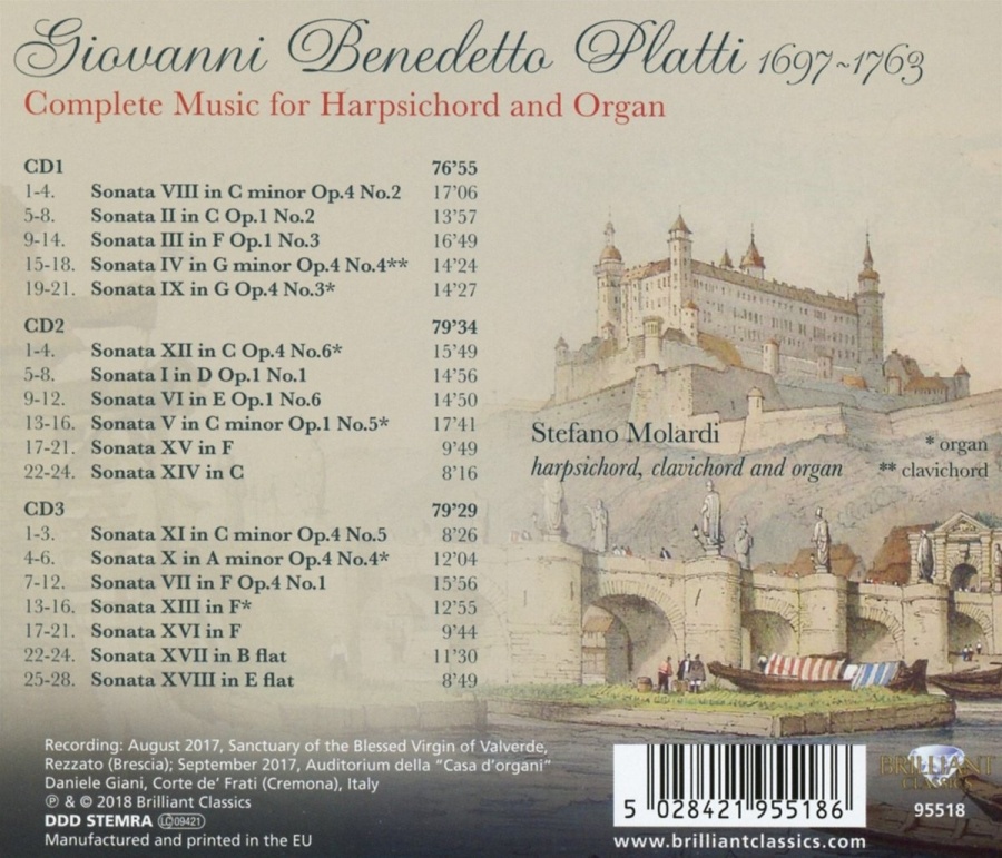 Platti: Complete Music for Harpsichord and Organ - slide-1