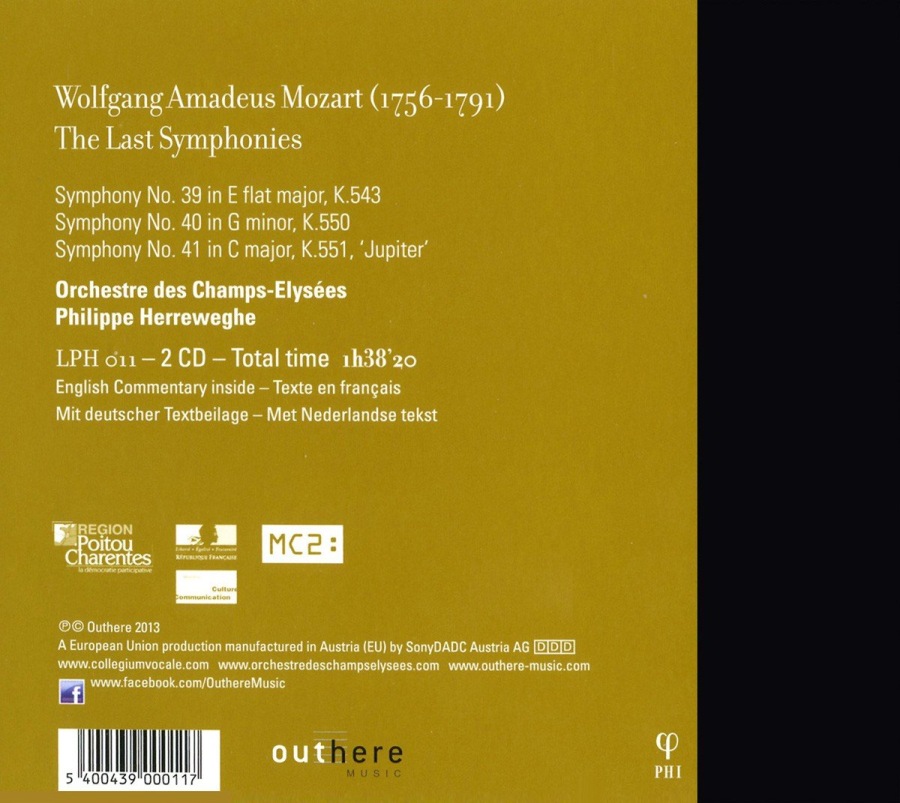 Mozart: The Last Symphonies Nos. 39, 40 & 41 - slide-1