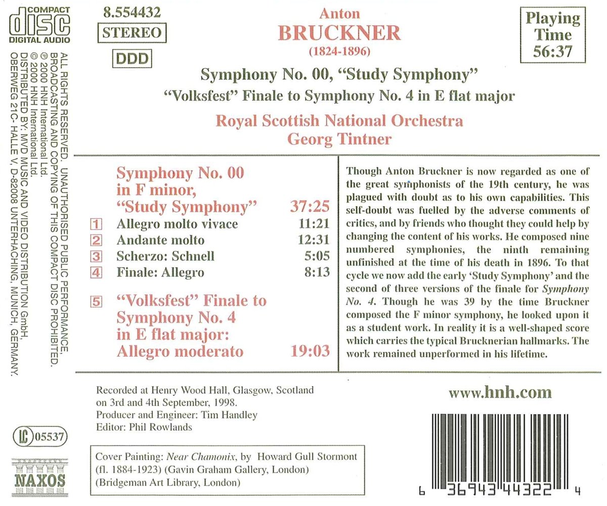 BRUCKNER: Symphony 00 - slide-1
