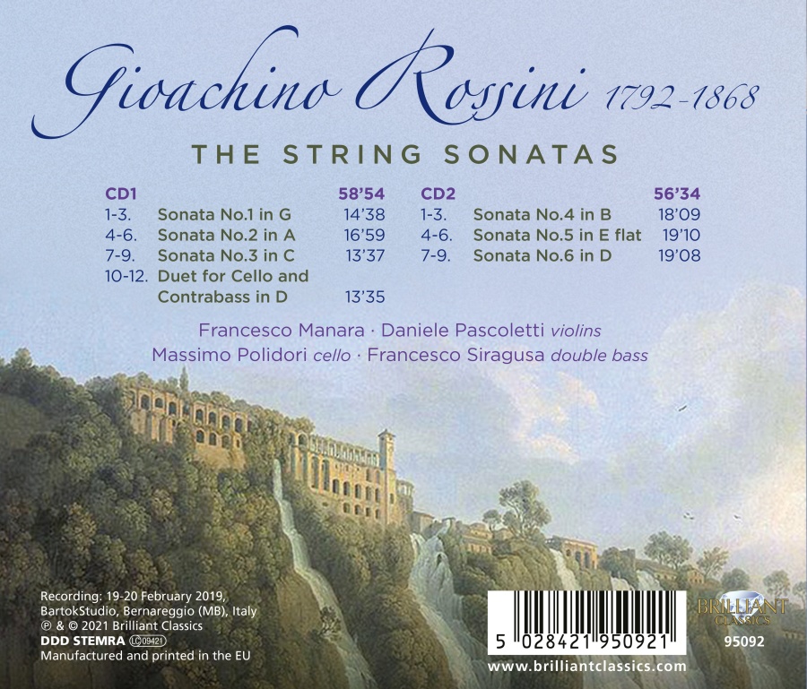 Rossini: The String Sonatas - slide-1