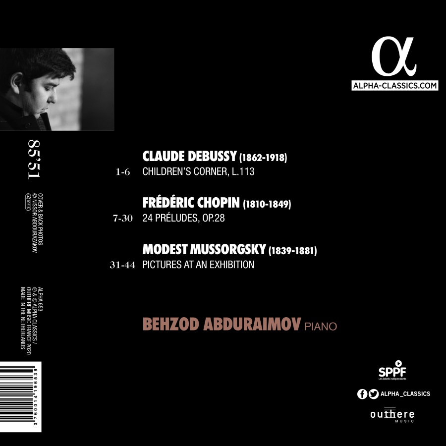 Behzod Abduraimov - Debussy; Chopin; Mussorgsky - slide-1
