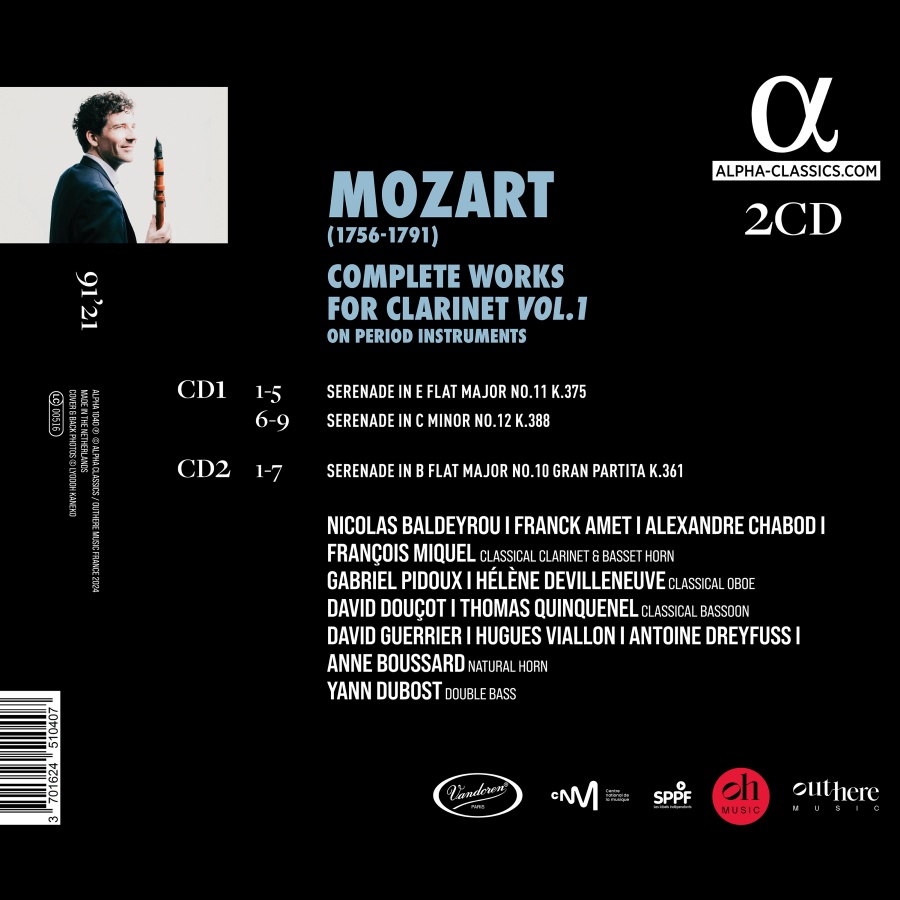 Mozart: Complete Works for Clarinet Vol. 1 - slide-1