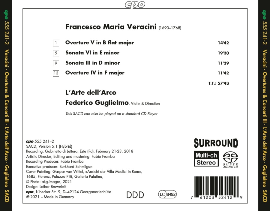 Veracini: Overtures & Concerti Vol. 3 - slide-1