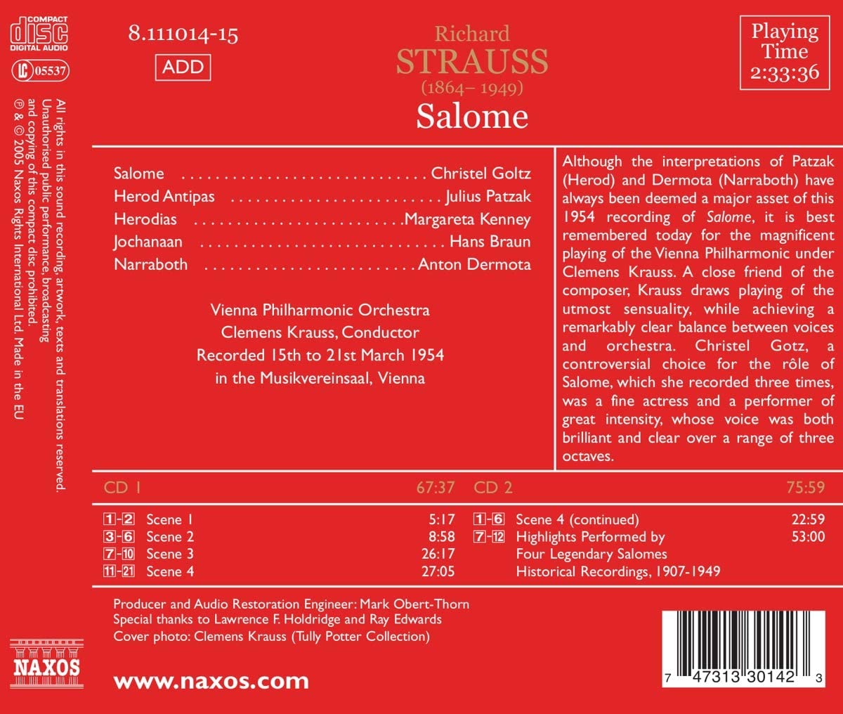 Strauss.: Salome - slide-1