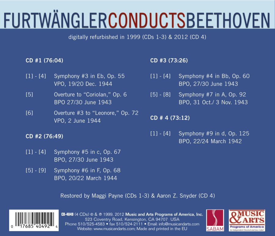 Furtwängler conducts Beethoven - slide-1