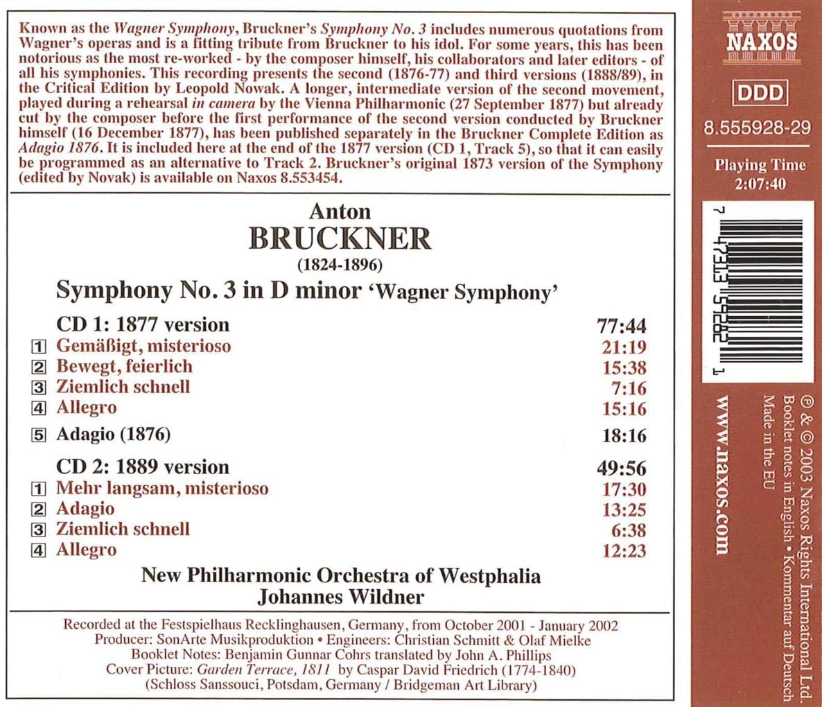 BRUCKNER: Symphony No.3 - slide-1