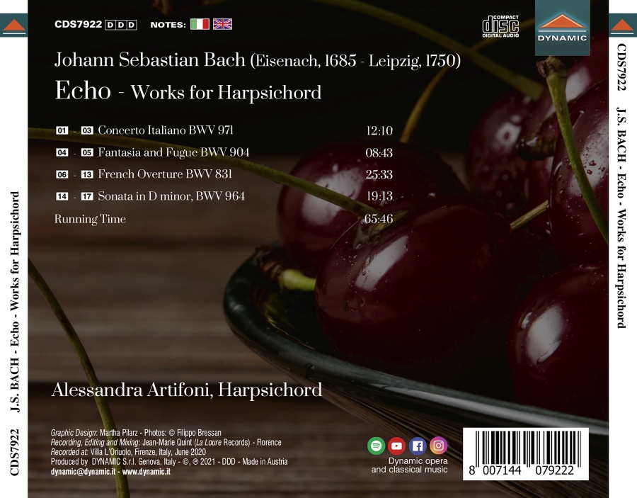 Bach: Echo - Harpsichord Works - slide-1