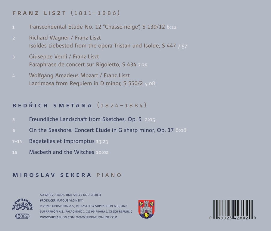 Smetana & Liszt: Piano Works - slide-1