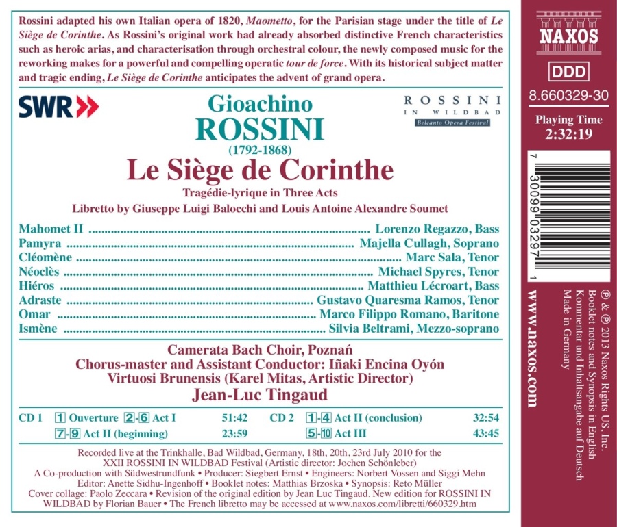 Rossini: Le Siège de Corinthe, Tragédie-lyrique in Three Acts - slide-1
