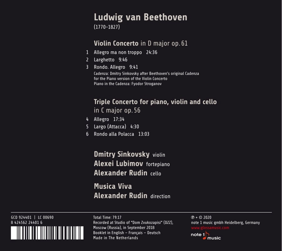 Beethoven: Idylle Héroique - Violin Concerto & Triple Concerto - slide-1