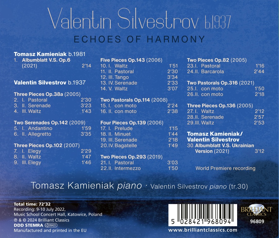 Silvestrov: Echoes of Harmony - slide-1