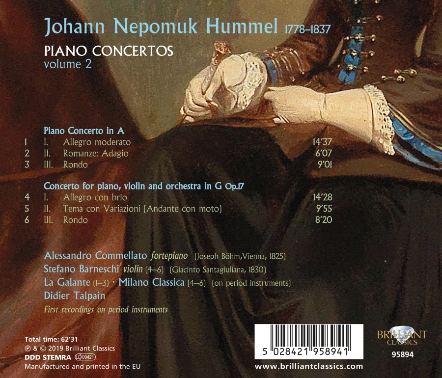 Hummel: Piano Concertos Vol. 2 - slide-1