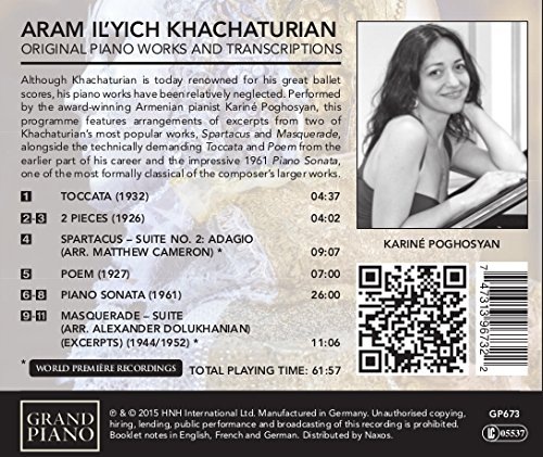 Khachaturian: Original Piano Works and Transcriptions - slide-1