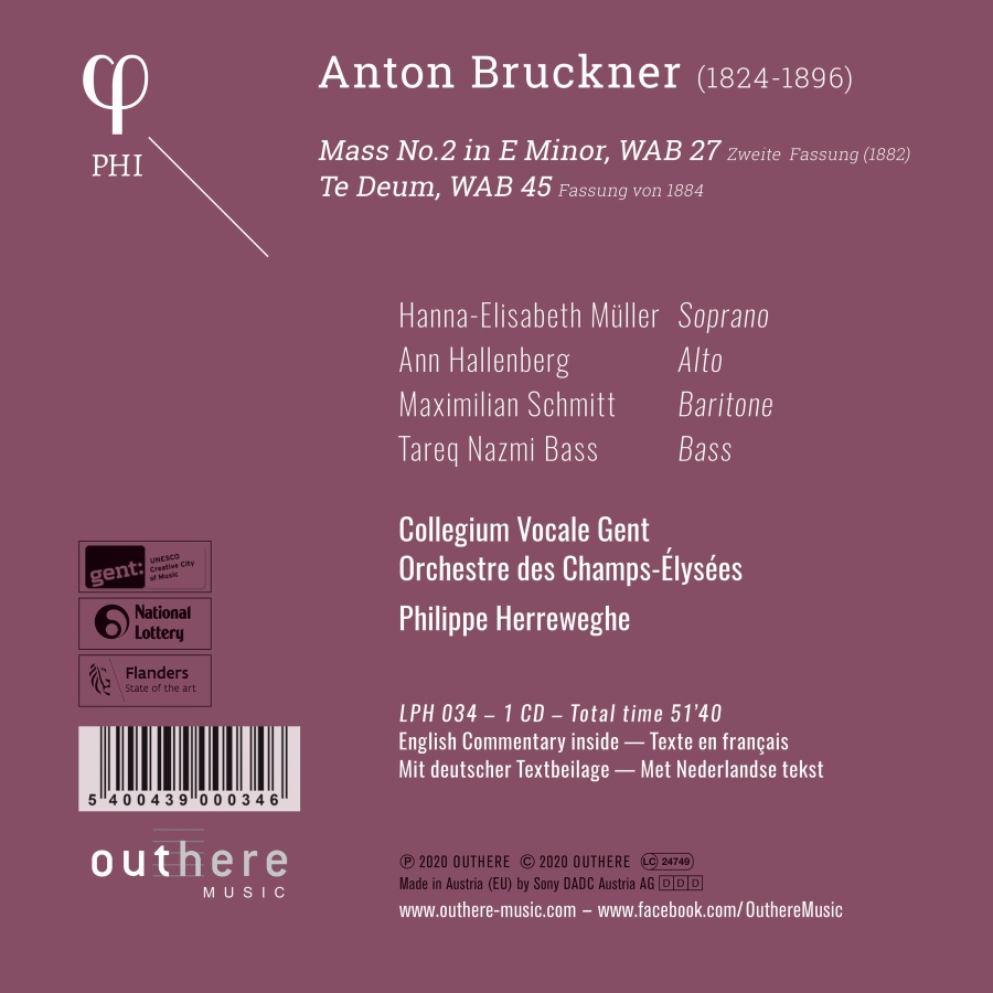 Bruckner: Mass No. 2 in E Minor & Te Deum - slide-1