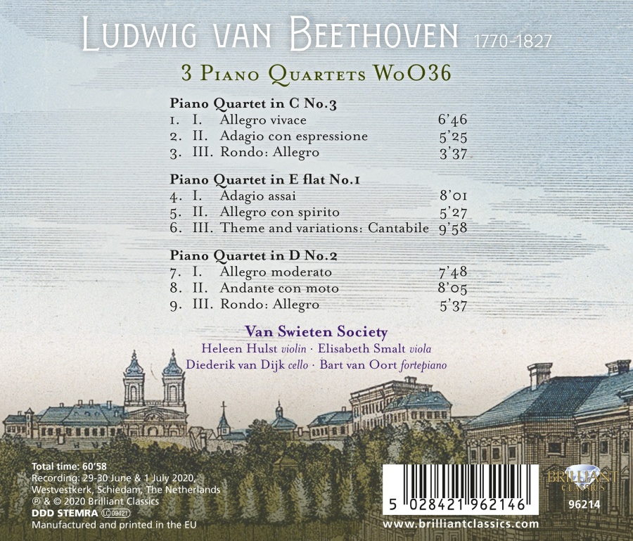 Beethoven: 3 Piano Quartets WoO36 - slide-1