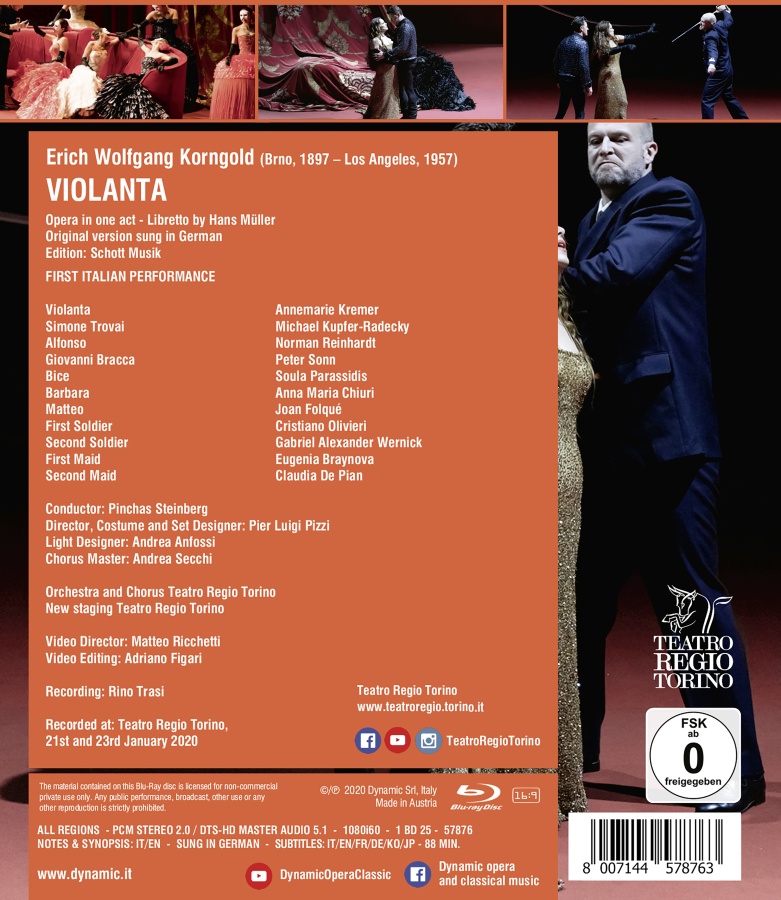 Korngold: Violanta - slide-1