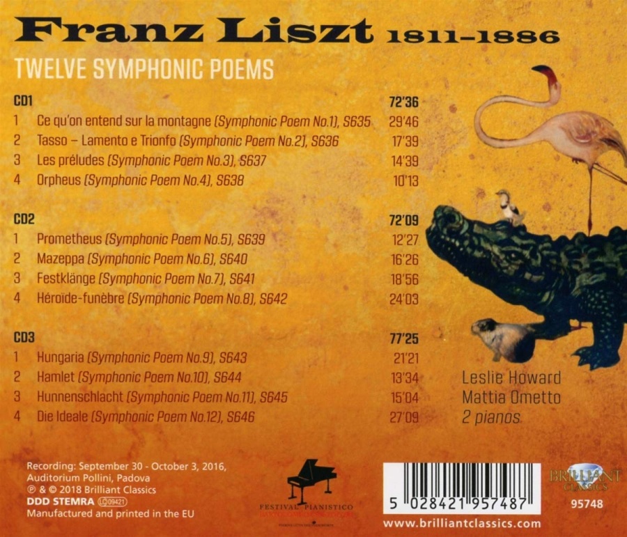 Liszt: Twelve Symphonic Poems - slide-1