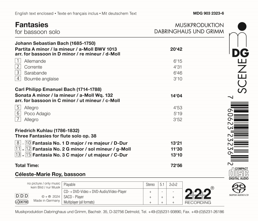 Fantasies for Bassoon Solo - slide-1