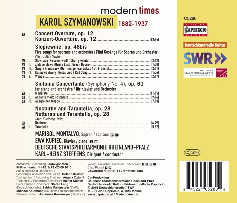  Karol Szymanowski: Modern Times - slide-1