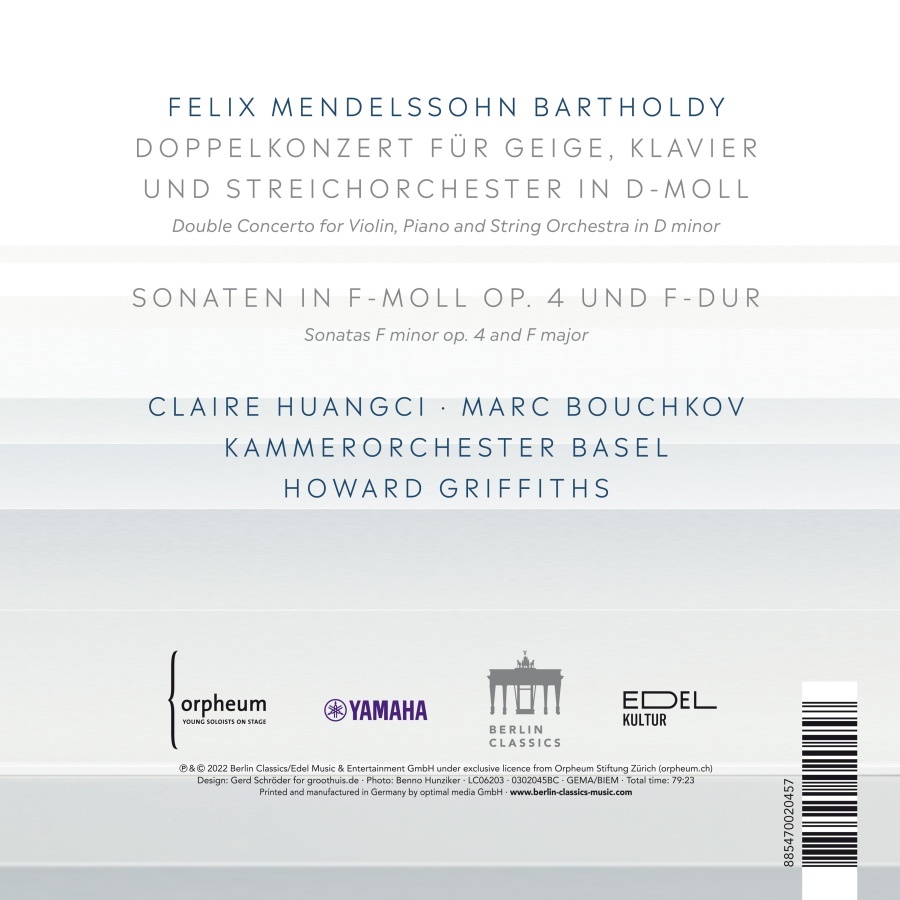 Mendelssohn: Works for Violin and Piano - slide-1