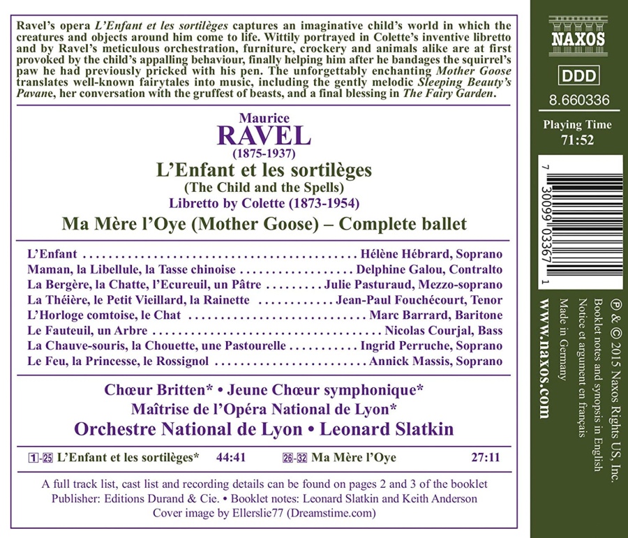 Ravel: L'Enfant et les sortilèges, Ma Mère l'Oye - Complete Ballet - slide-1