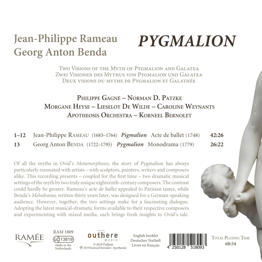 Rameau / Benda: Pygmalion - slide-1