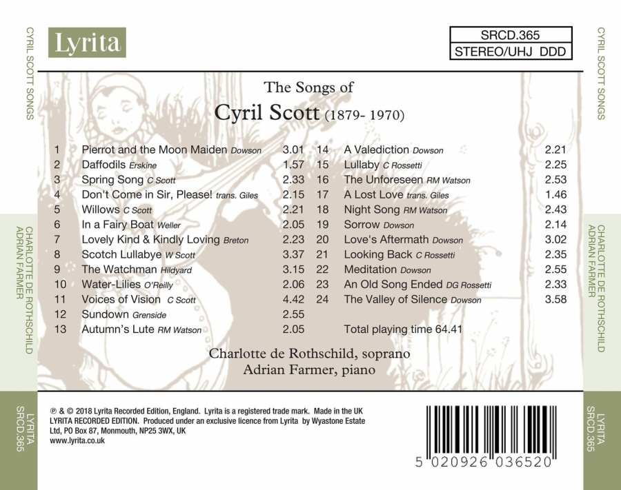 The Songs of Cyril Scott - slide-1