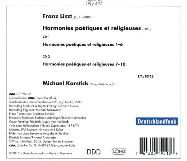 Liszt: Harmonies poétiques et religieuses - slide-1