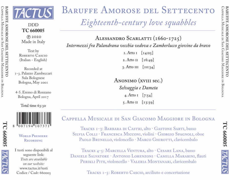 Baruffe Amorose del Settecento - slide-1