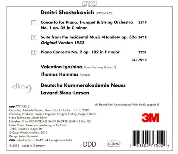 Shostakovich: Piano Concertos 1 & 2 - slide-1