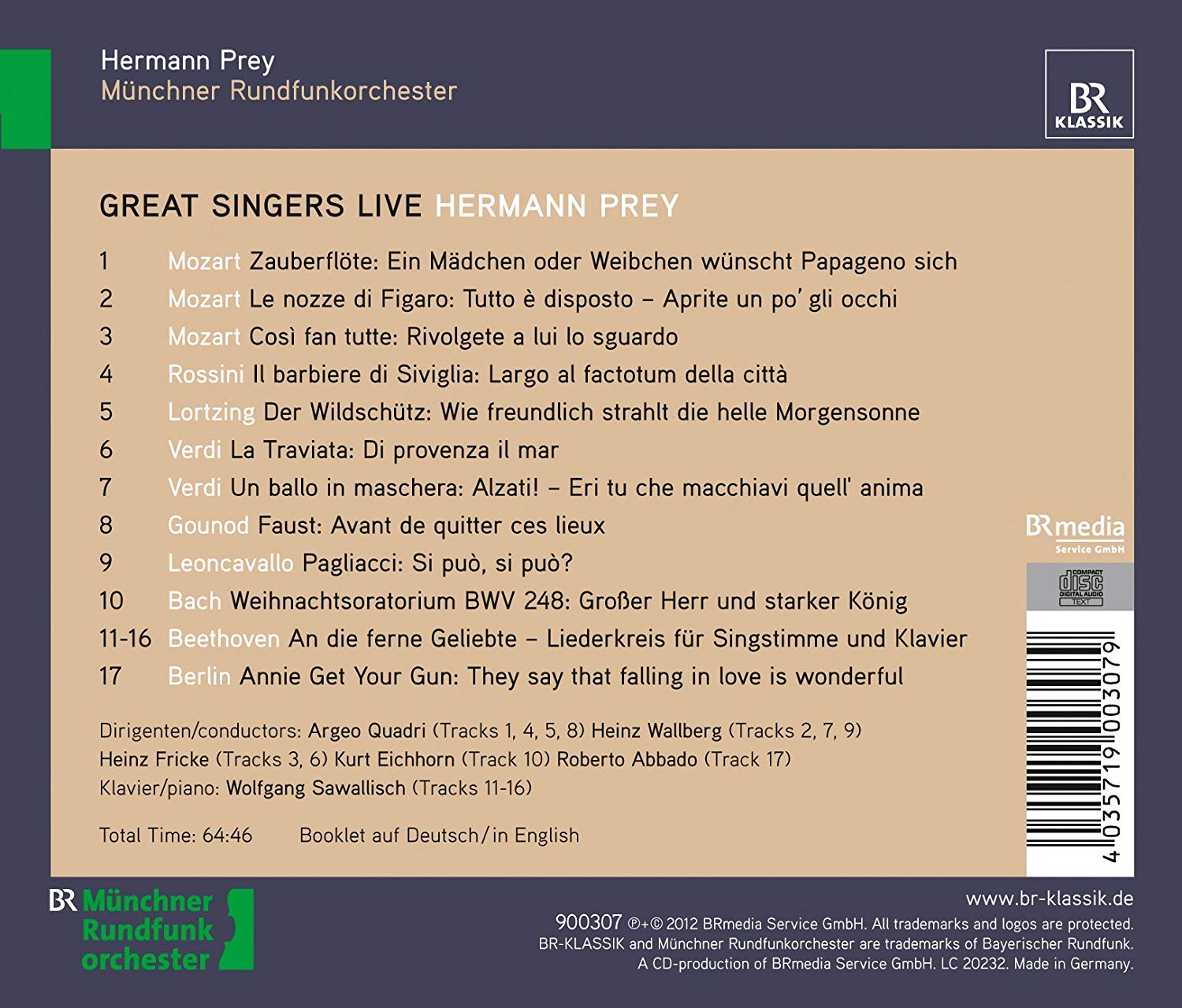 Great Singers Live - Hermann Prey - slide-1
