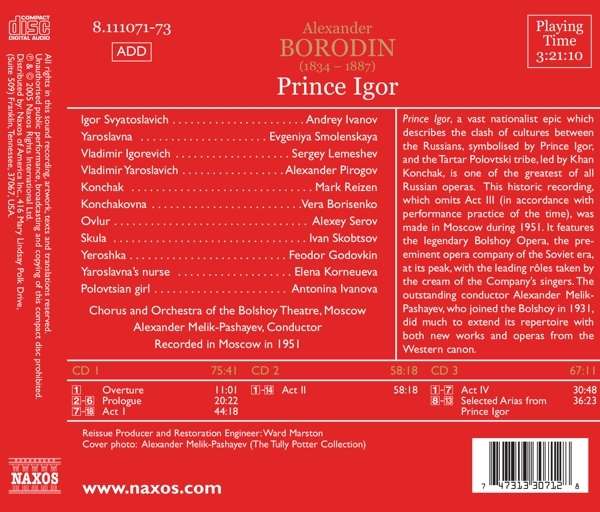 Borodin: Prince Igor (1951 ) - slide-1
