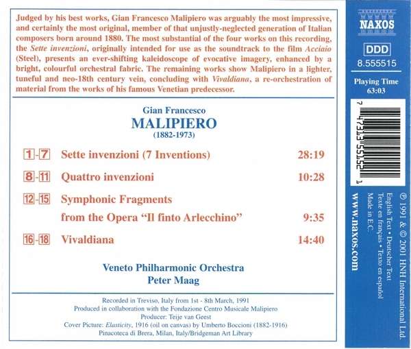 MALIPIERO: Il finto Arlecchino, Vivaldia - slide-1