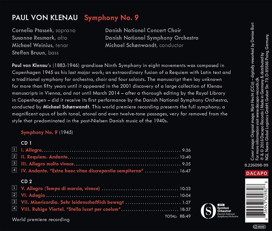 Klenau: Symphony No. 9 - slide-1