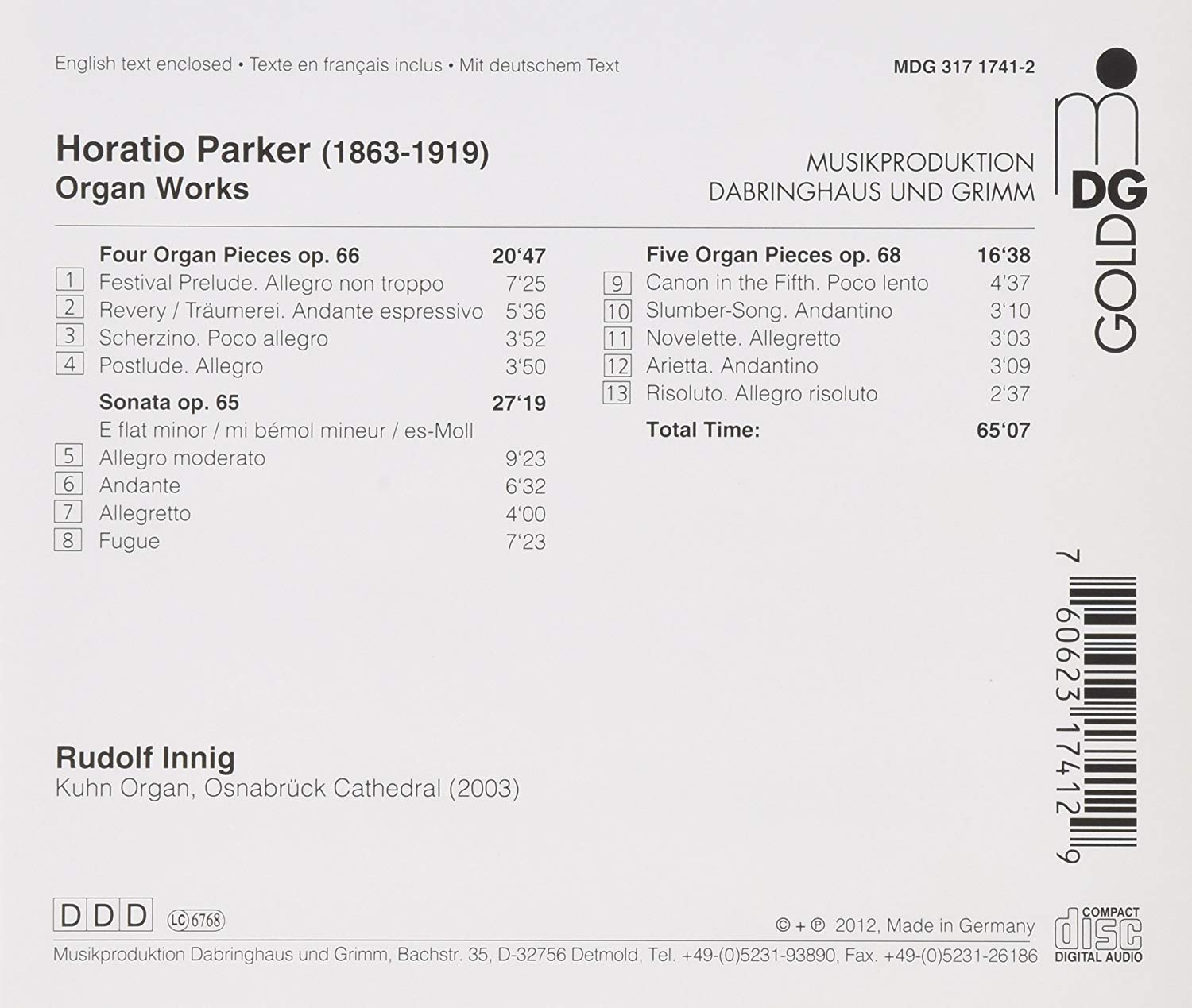 Parker: Organ Works - slide-1