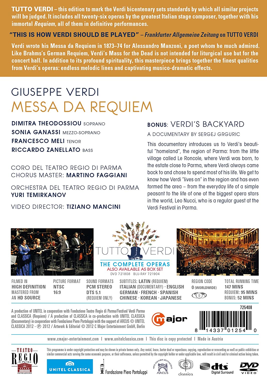 Verdi: Messa da Requiem / Tutto Verdi - slide-1