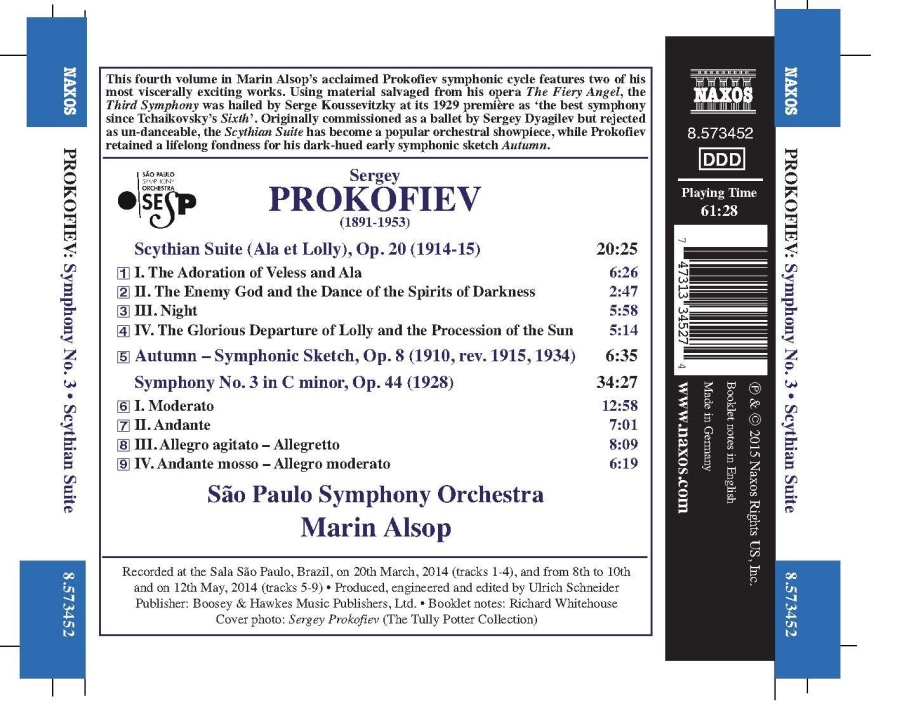 Prokofiev: Symphony No. 3, Scythian Suite, Autumn - slide-1