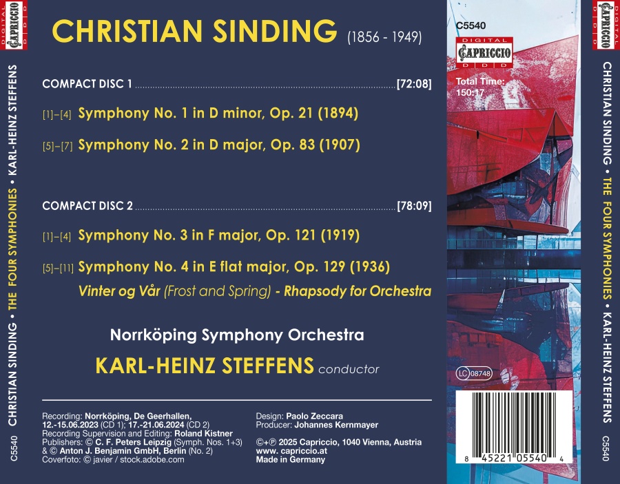 Sinding: The Symphonies - slide-1