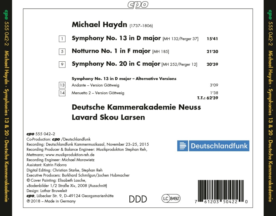Haydn: Symphonies Nos. 13 & 20; Notturno No. 1 - slide-1
