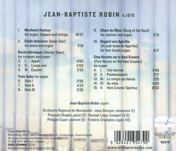 Robin: Fantaisie Mécanique - Music with Organ - slide-1