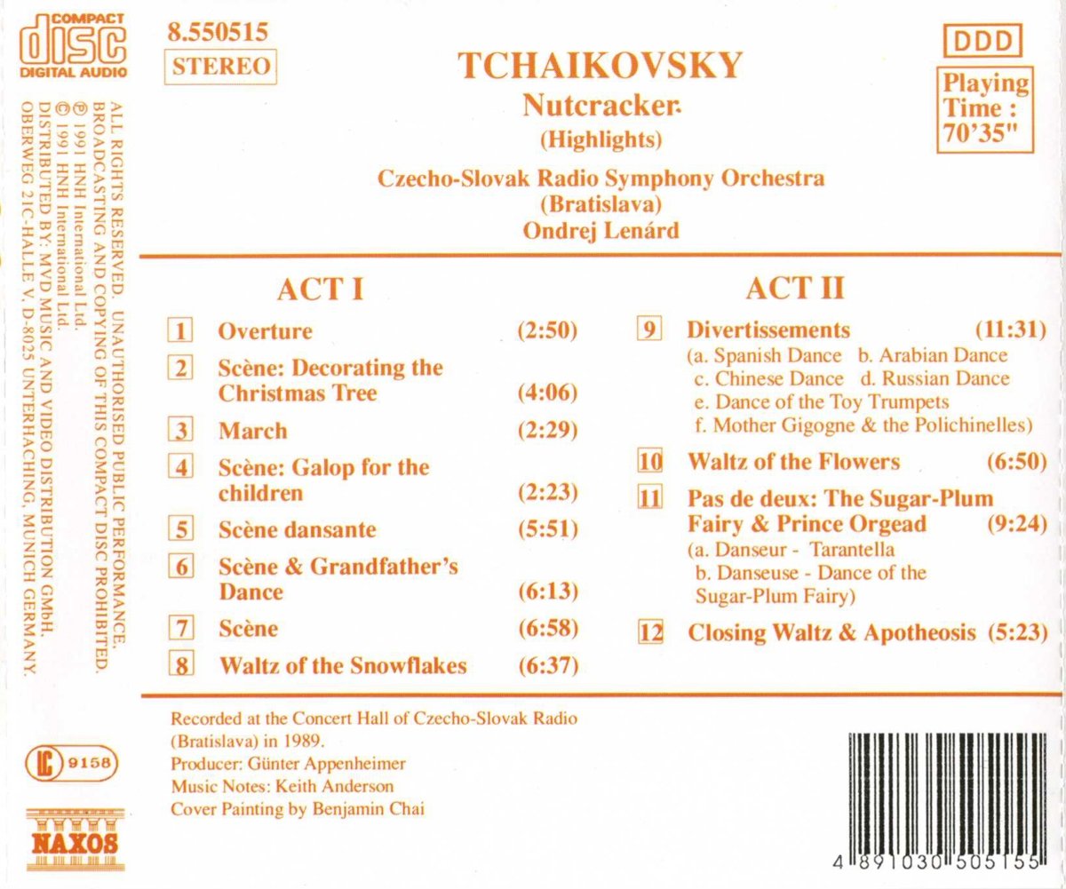 TCHAIKOVSKY: Nutcraker (highlights) - slide-1