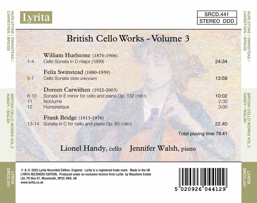 British Cello Works Vol. 3 - slide-1