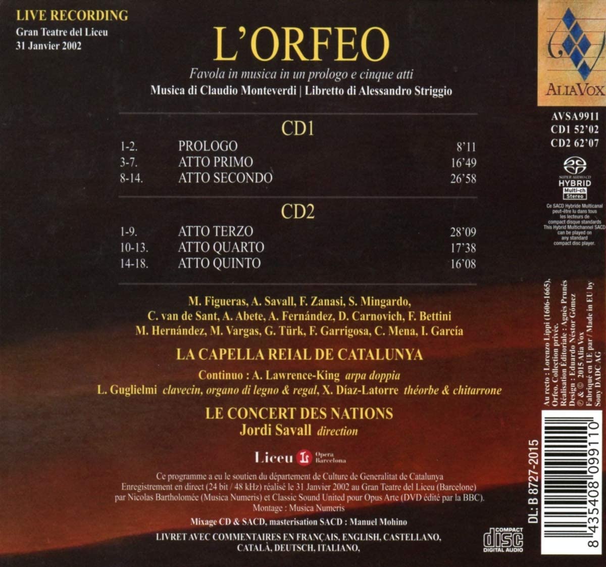 Monteverdi: L’Orfeo - slide-1