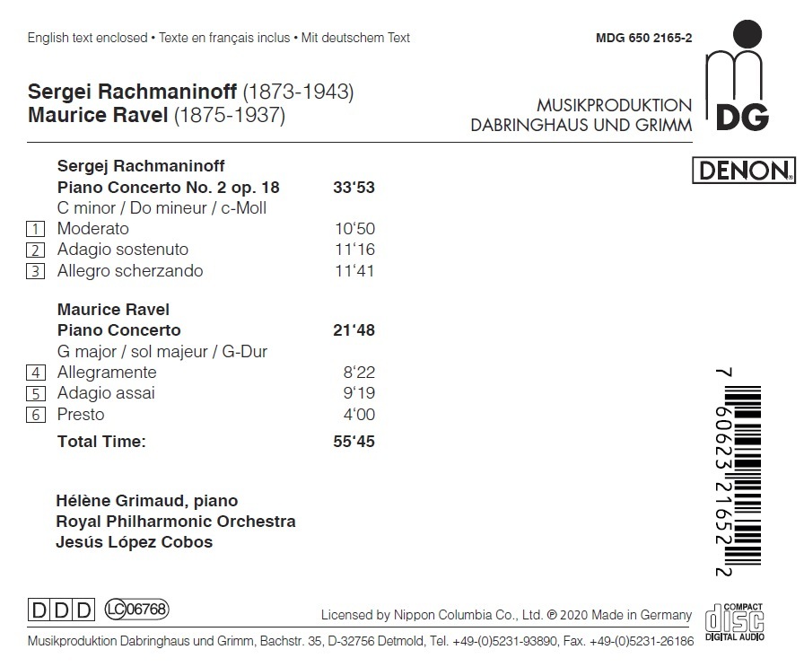Rachmaninov & Ravel: Piano Concertos - slide-1