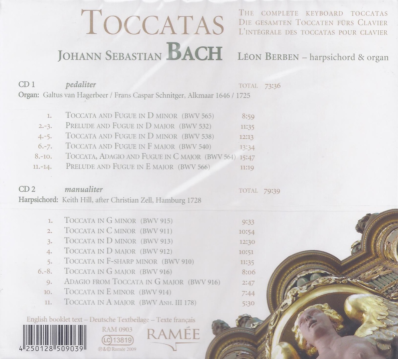 Bach: The Complete Keyboard Toccatas - slide-1