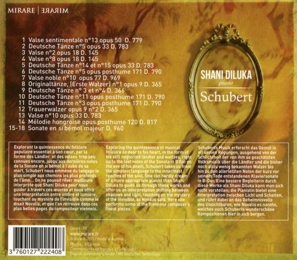 Schubert: Sonate D.960 12 Landler Mélodie hongroise … - slide-1